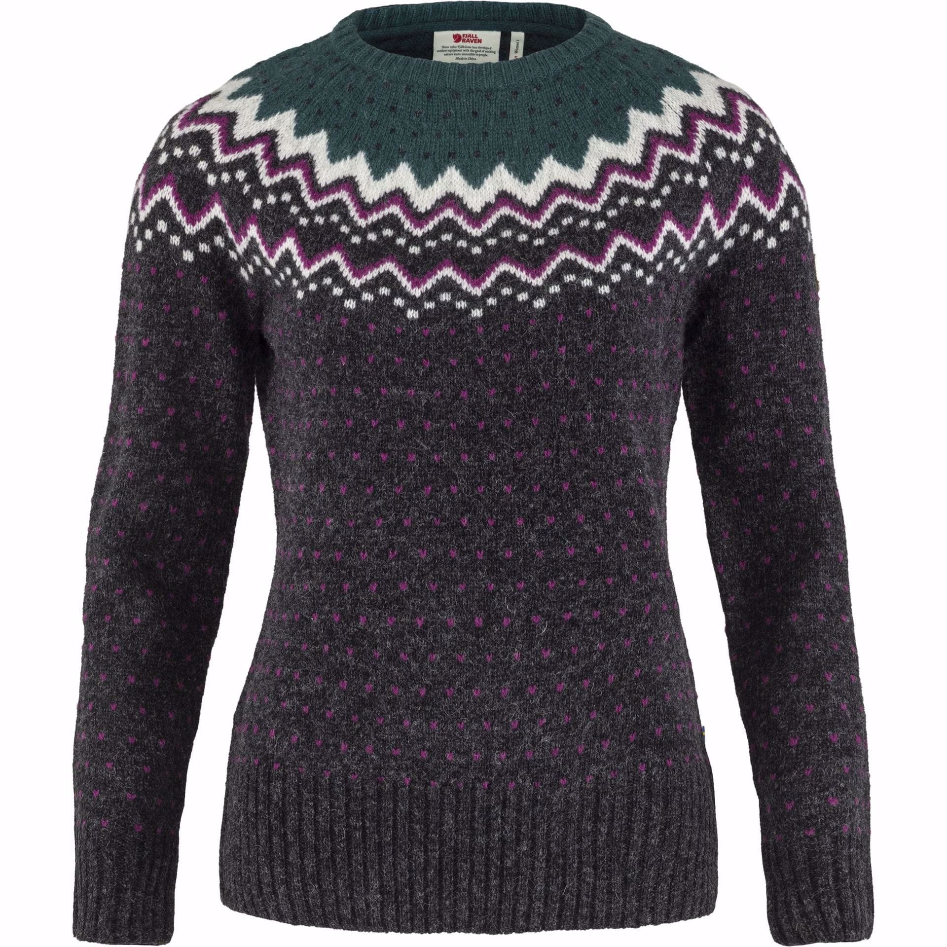 Fjällräven Övik Knit Sweater W. Arctic Green
