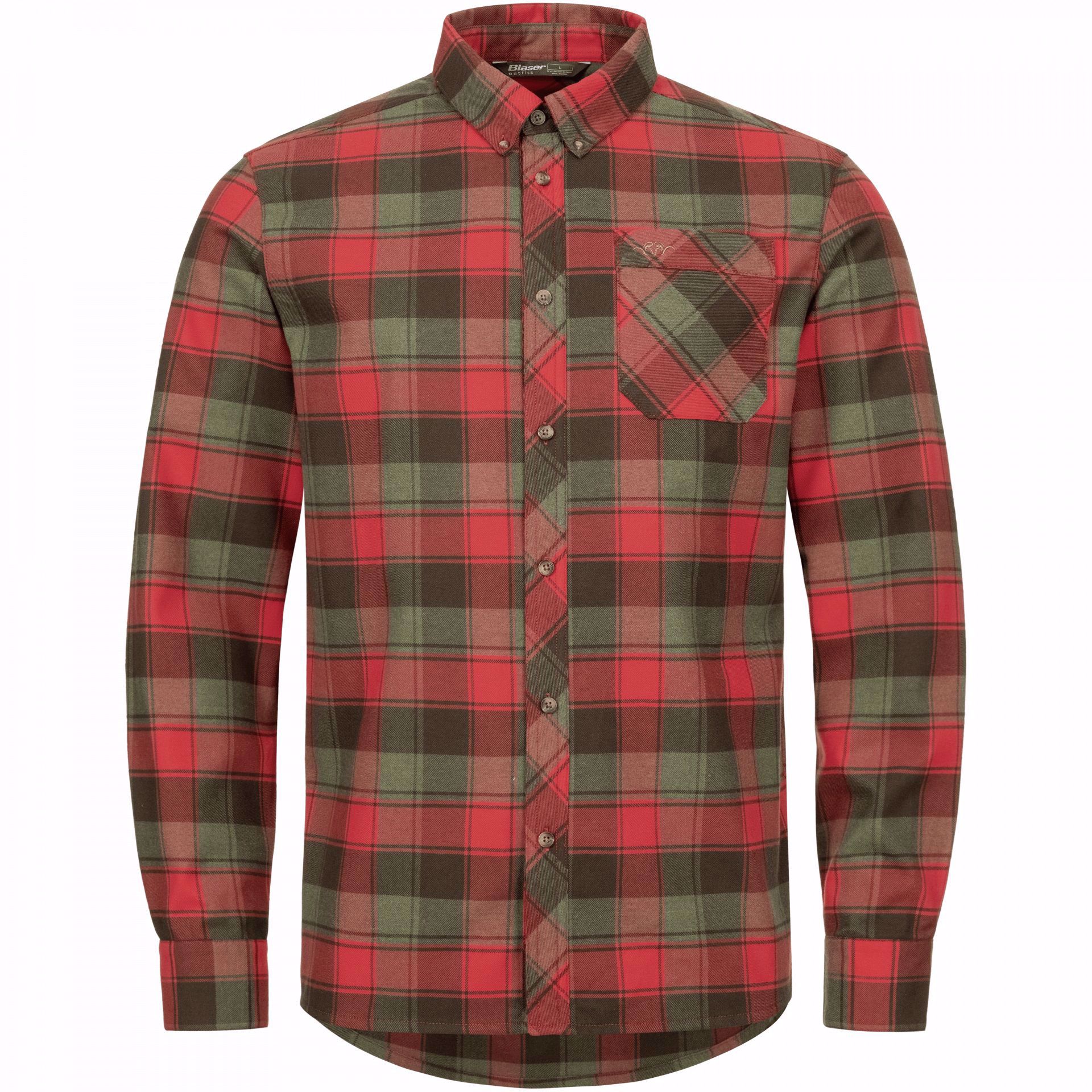 Blaser Hemd Theodor Skjorte Red