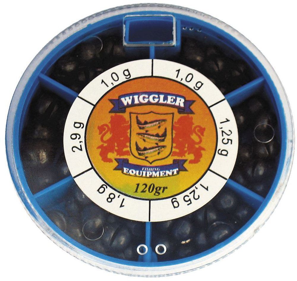 Wiggler 70gr Sortimenteske små hagel