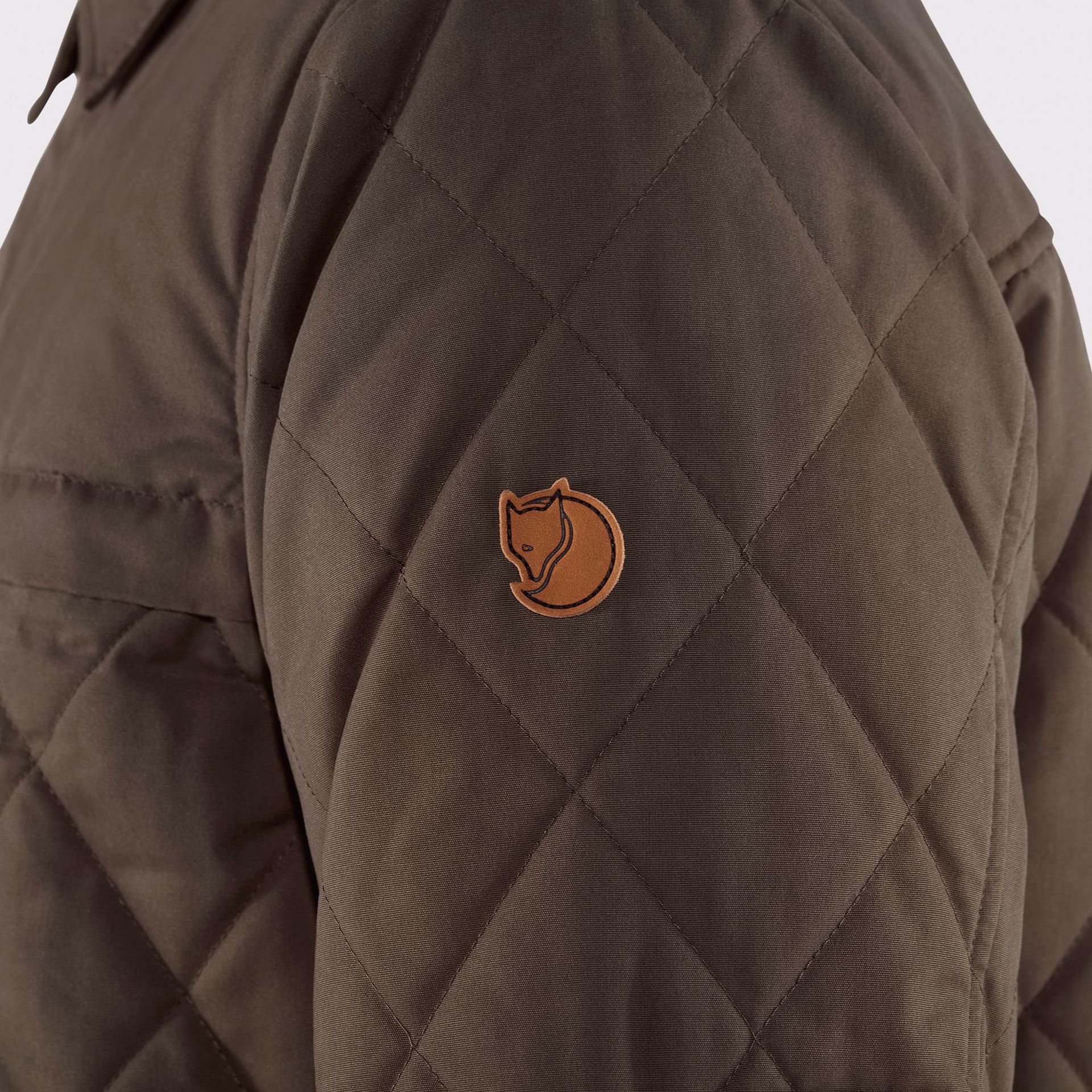 Fjällräven Övik Wool Padded Jacket Dark Olive