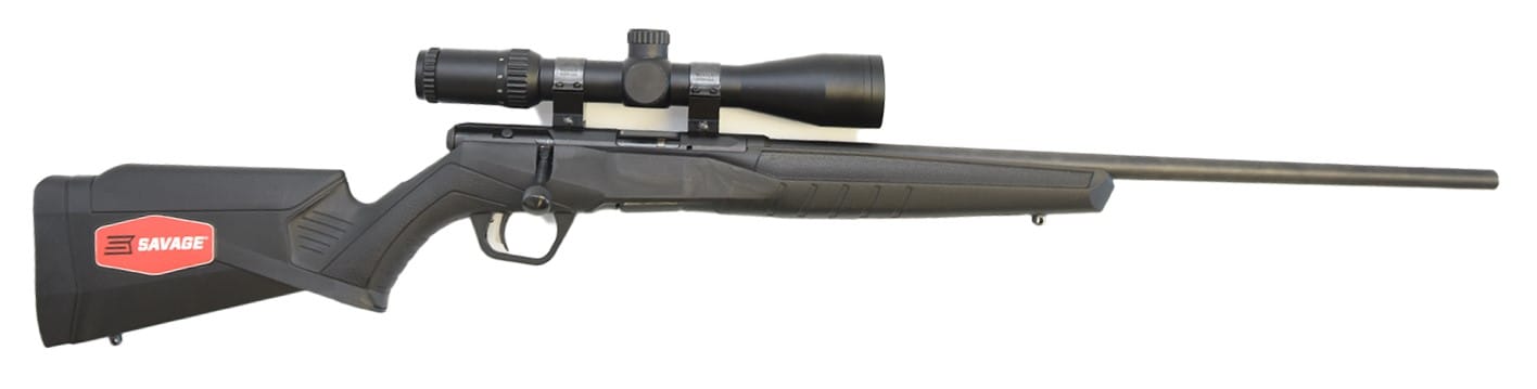 Savage B22 22LR salongpakke med kikkert