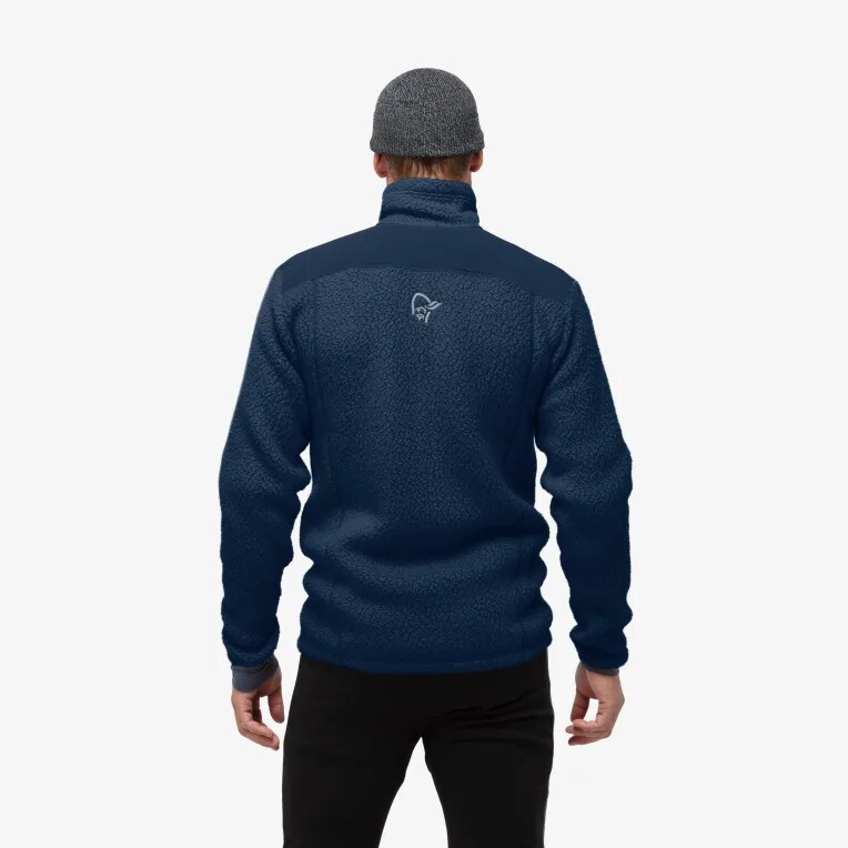 Norrøna trollveggen Thermal Pro Jacket (M) Indigo Night Blue/Indigo Night