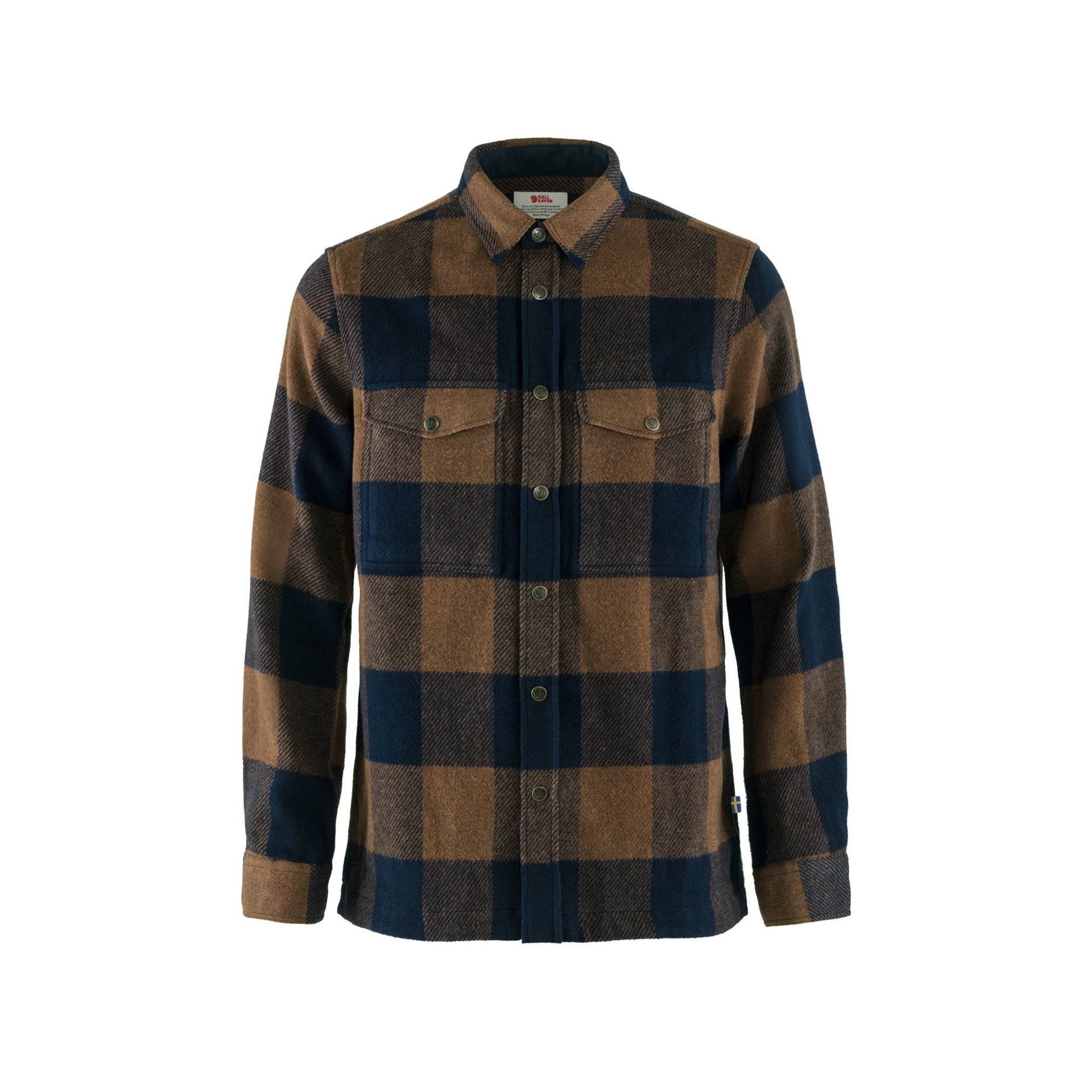 Fjällräven Canada Shirt Chestnut - Dark Navy