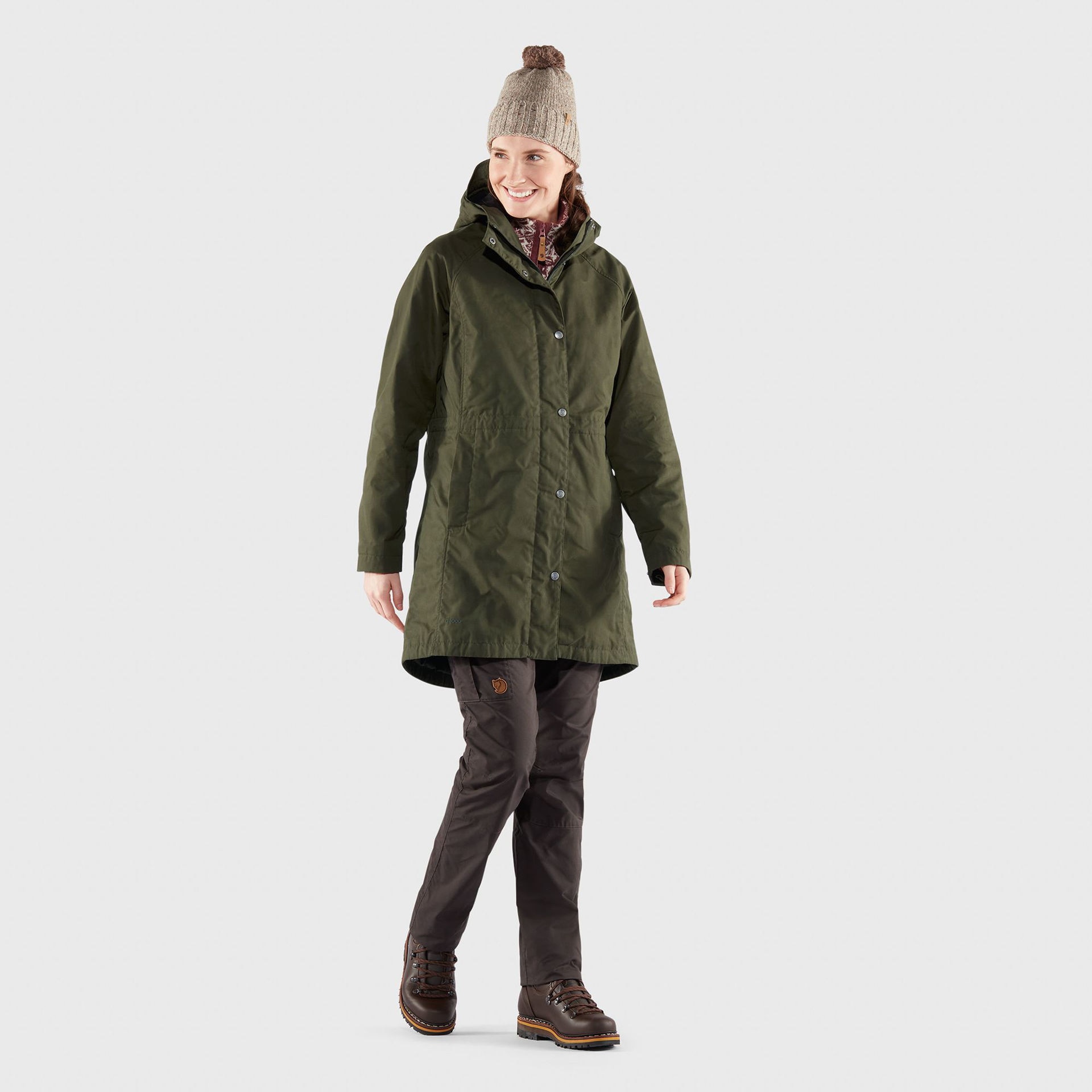 Fjällräven Karla Hydratic Jacket W Red Oak