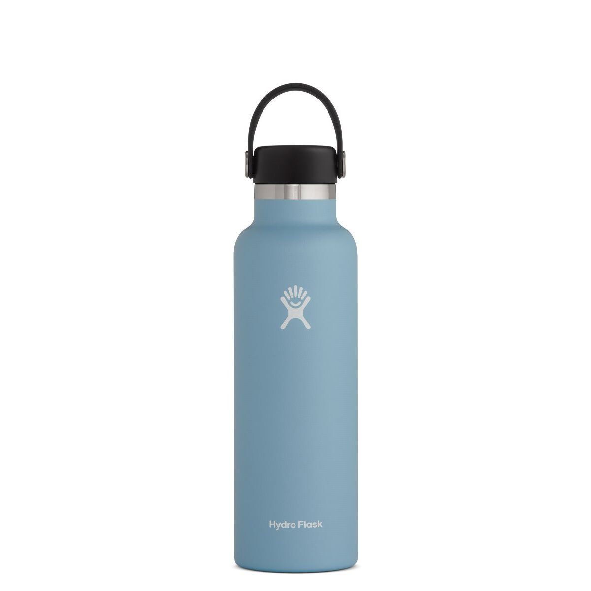 Hydro Flask 21oz Standard Mouth Flex Cap Rain - Lys Blå