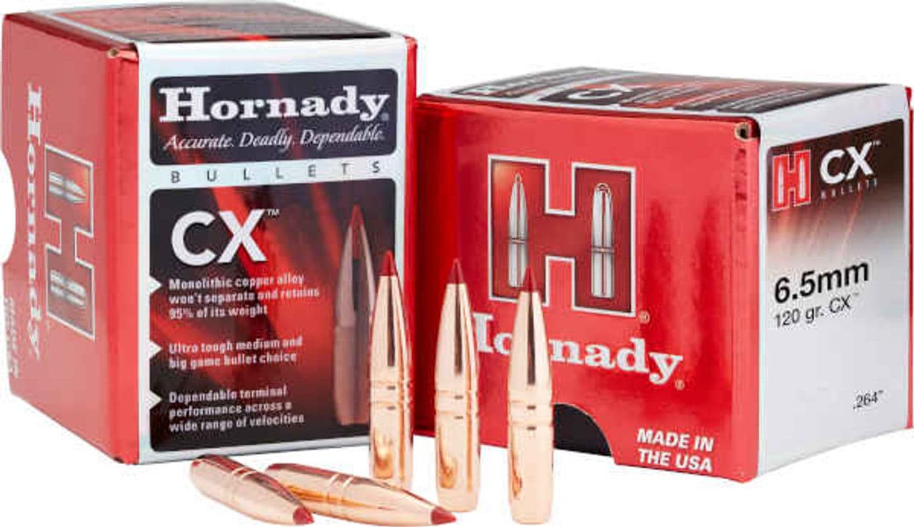 Hornady CX Bullets 6,5mm .264 120 gr. CX*