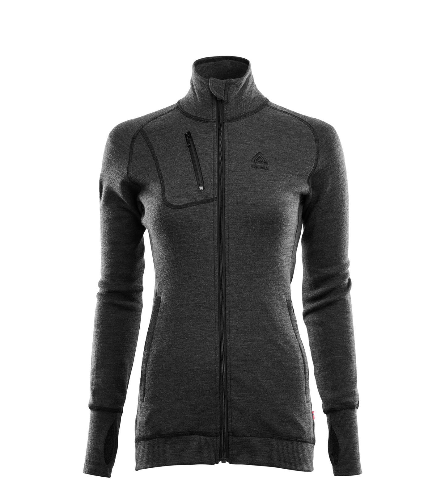 Aclima DoubleWool Jacket Woman Marengo/Jet Black