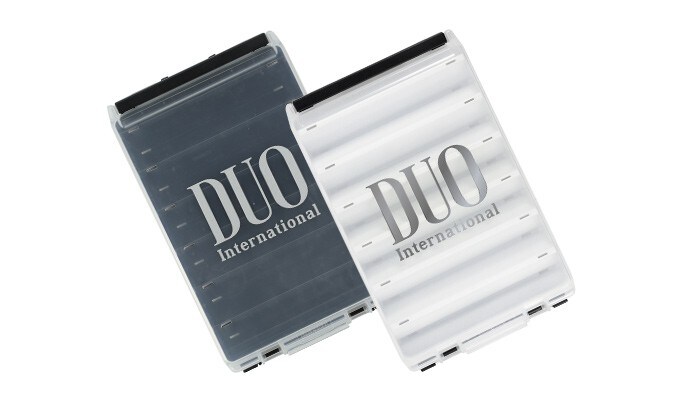 DUO Reverse Lure Case 120 Pearl Black/ Gold logo