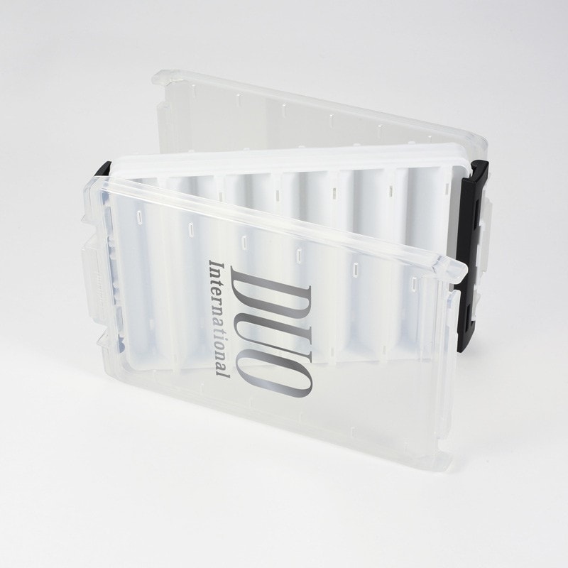 DUO Reverse Lure Case 120 Pearl Black/ Gold logo
