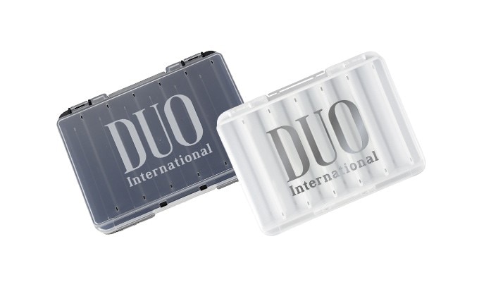 DUO Reverse Lure Case D86 Pearl Black/ Gold logo