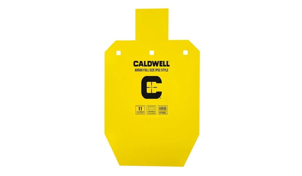 CALDWELL AR500 Full Size IPSC Steel Target