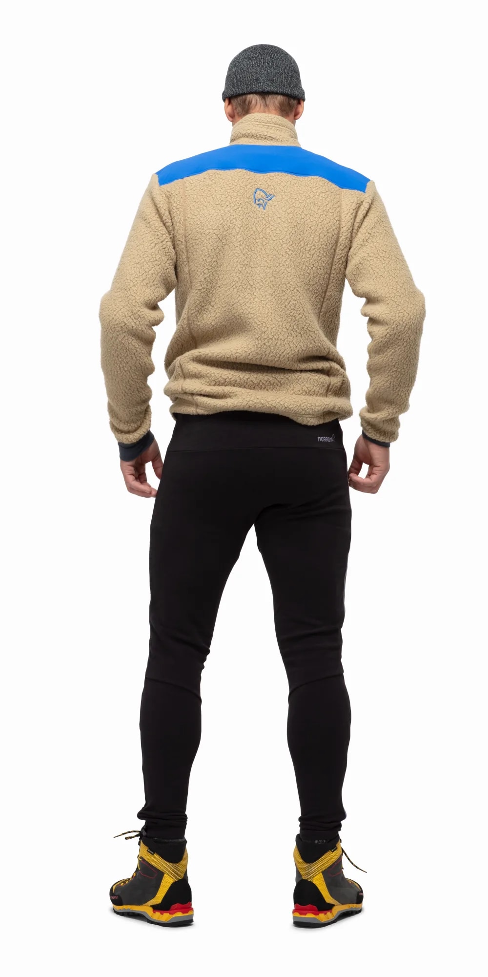 Norrøna trollveggen Warmwool2 Stretch Tights (M) Caviar