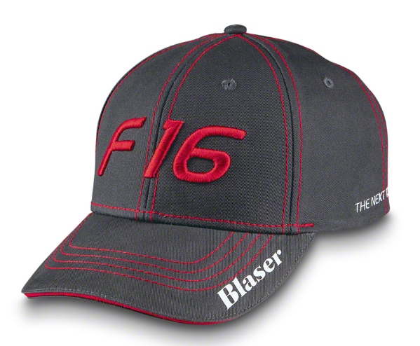 Blaser cap f16 sportin antharacite/red