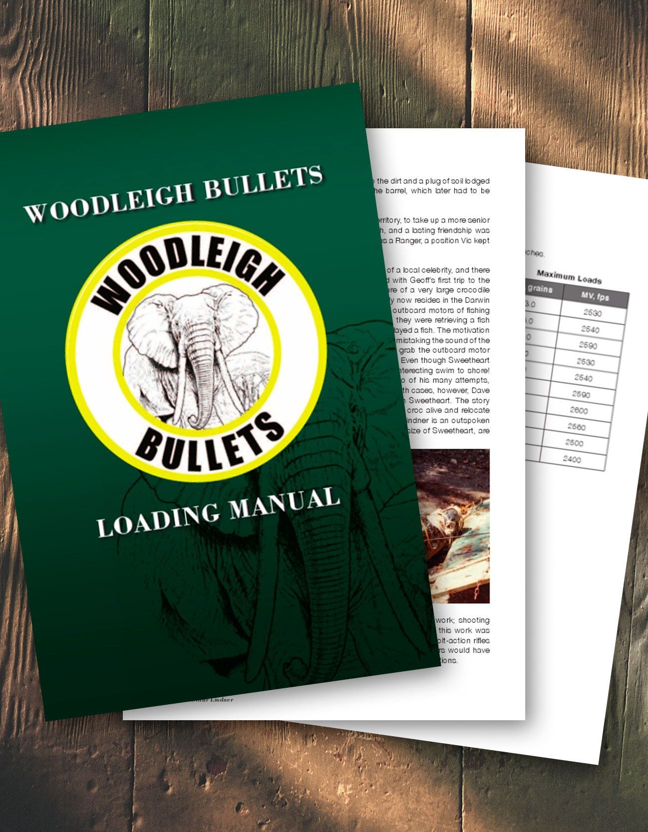 Woodleigh Bullets Load Manual