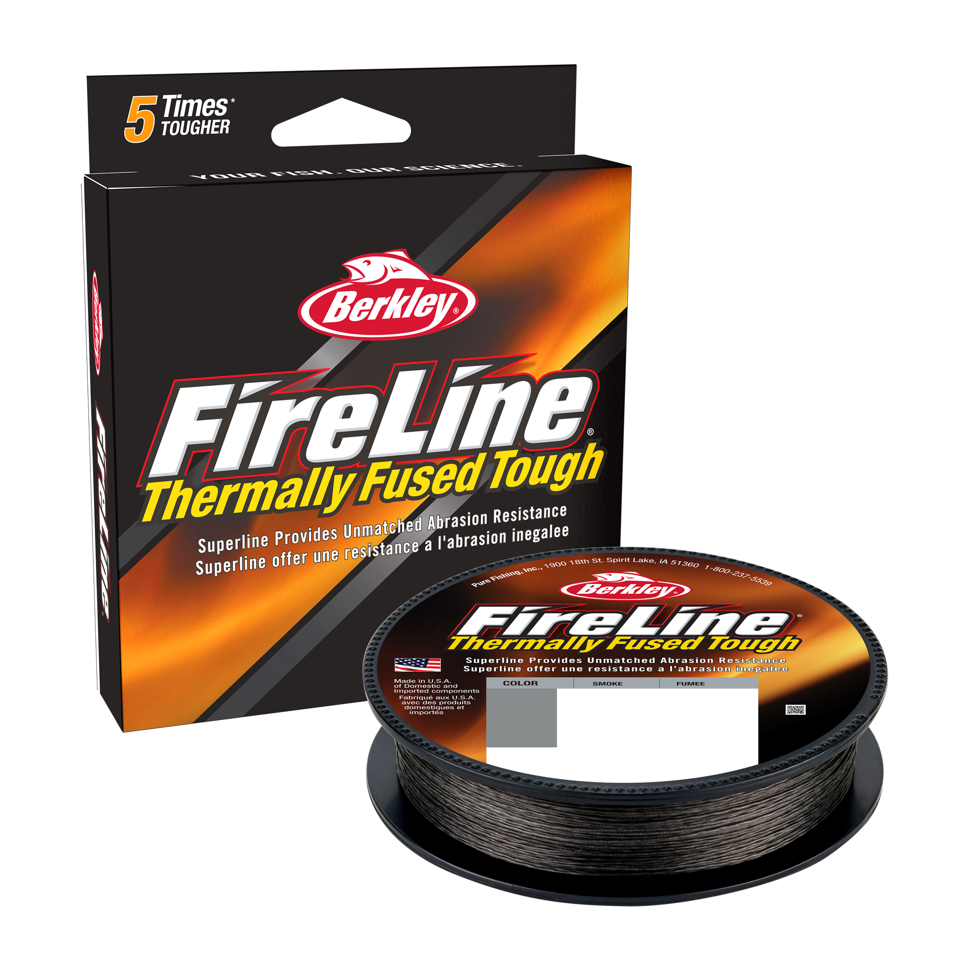 Berkley FireLine 0,10mm 300m Smoke