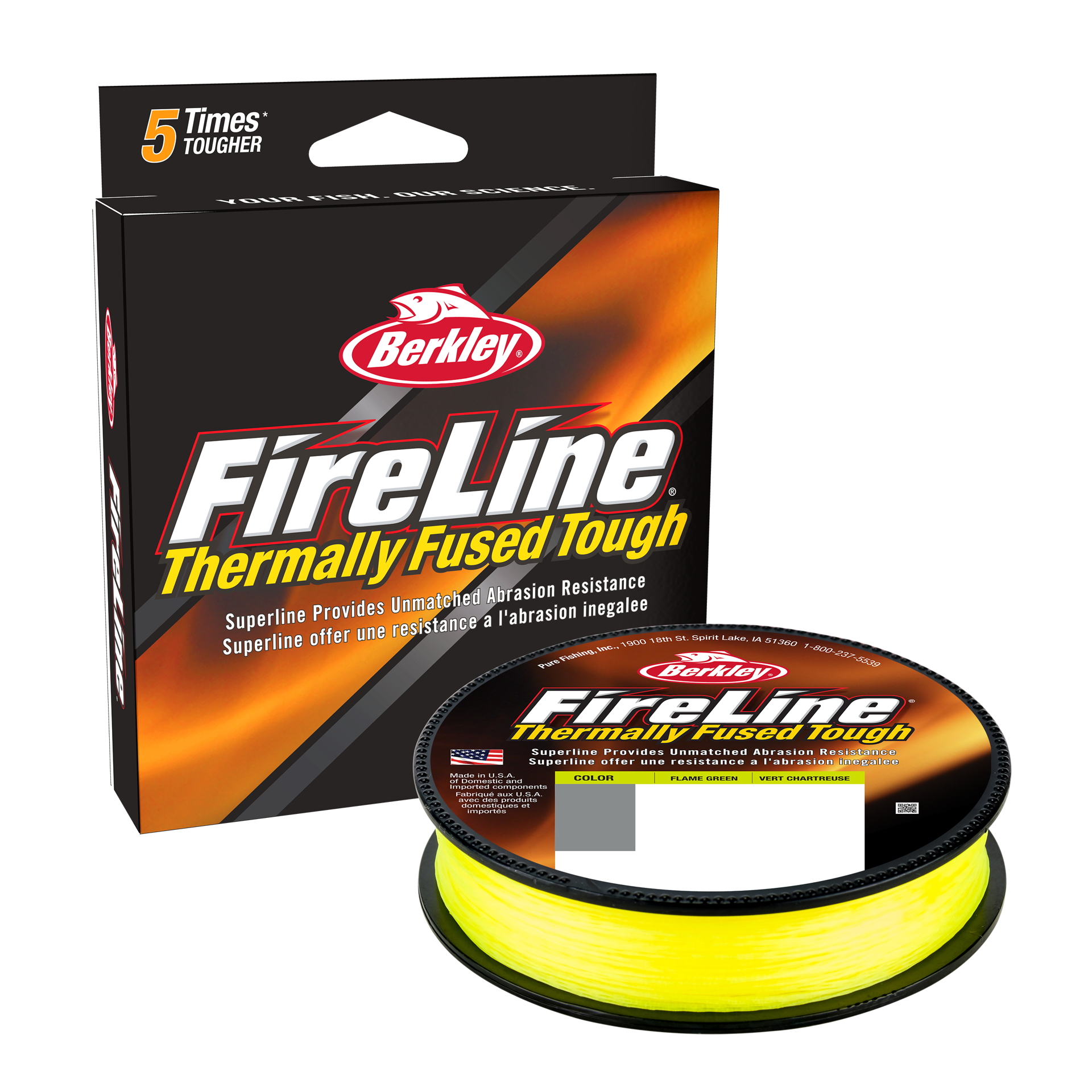 Berkley FireLine 0,15mm 150m Flame Green