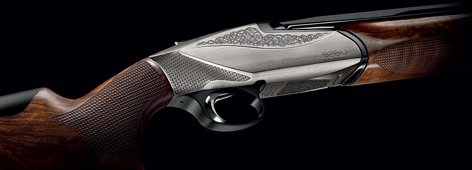 Benelli 828U Silver 26" Blank Kasse 12/76
