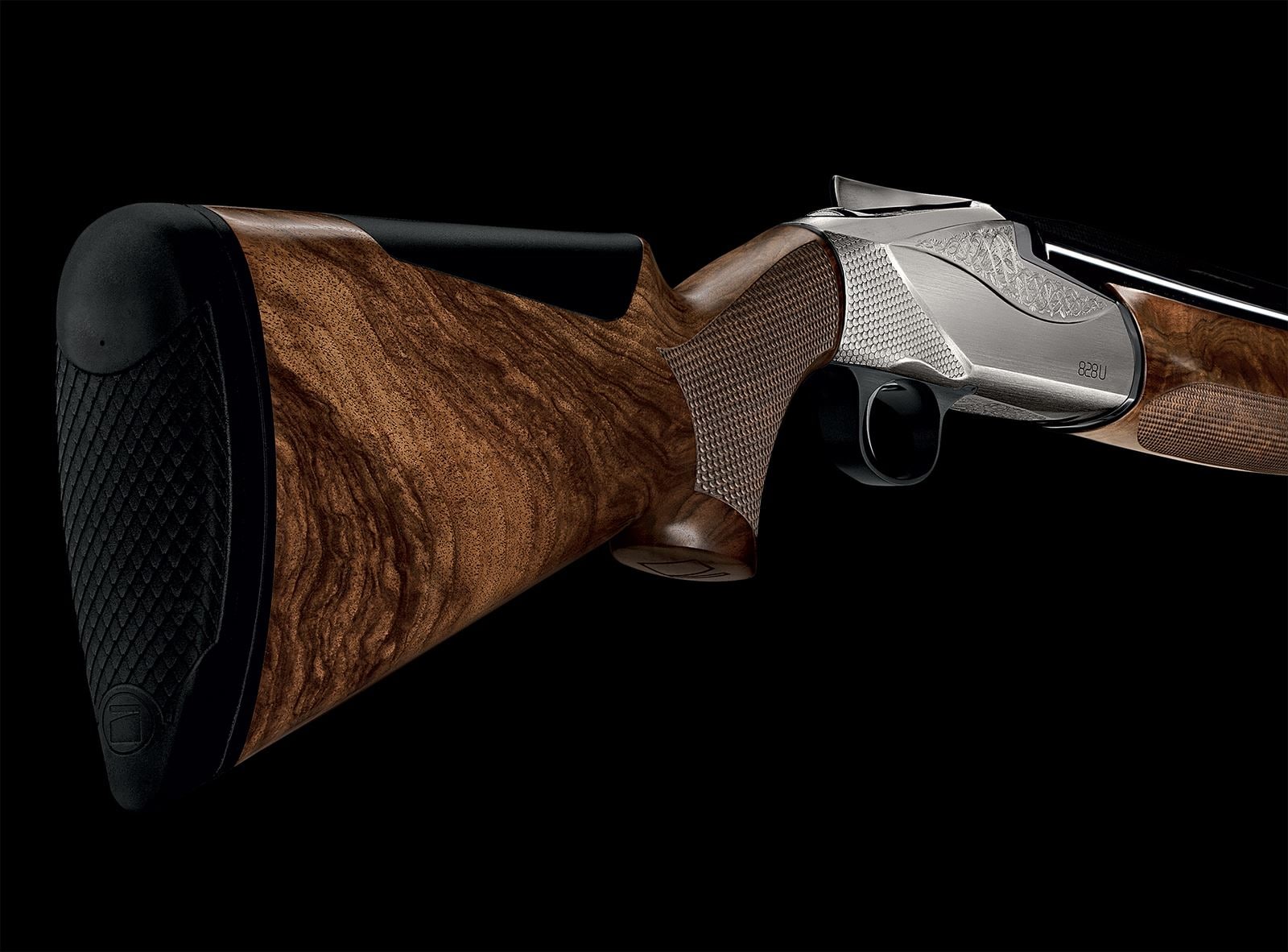 Benelli 828U Silver 26" Blank Kasse 12/76
