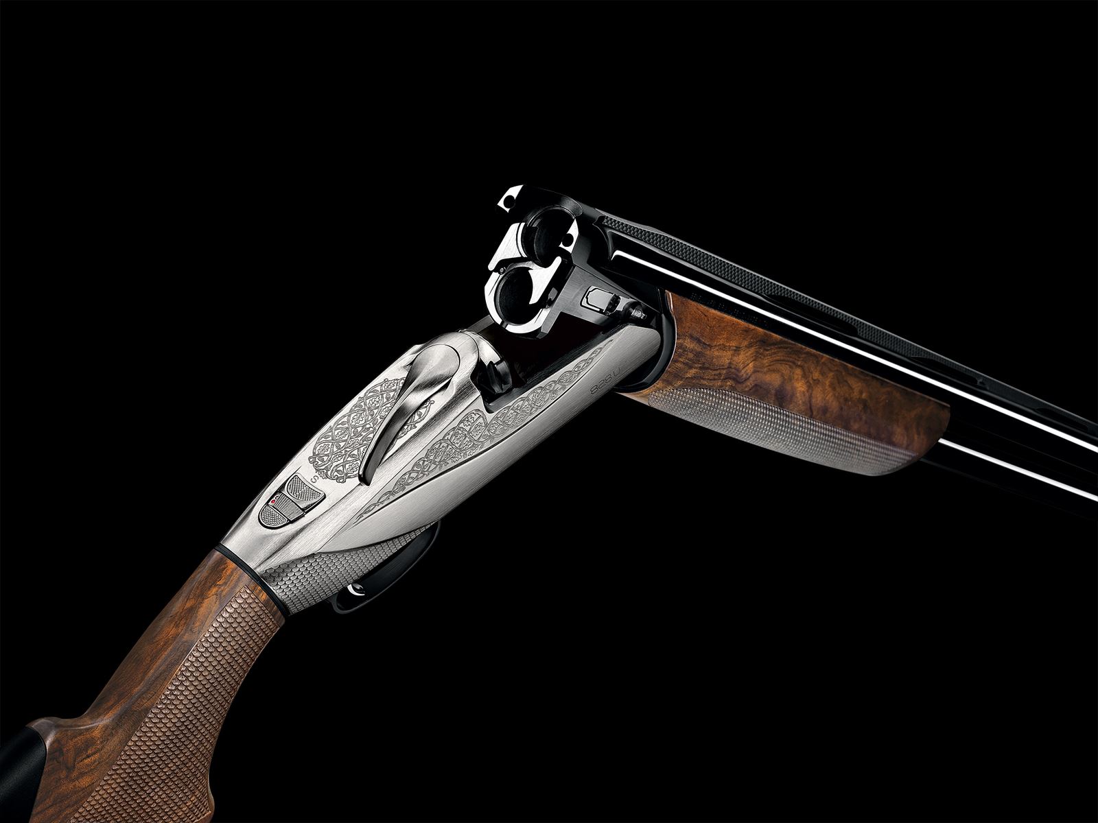 Benelli 828U Silver 26" Blank Kasse 12/76