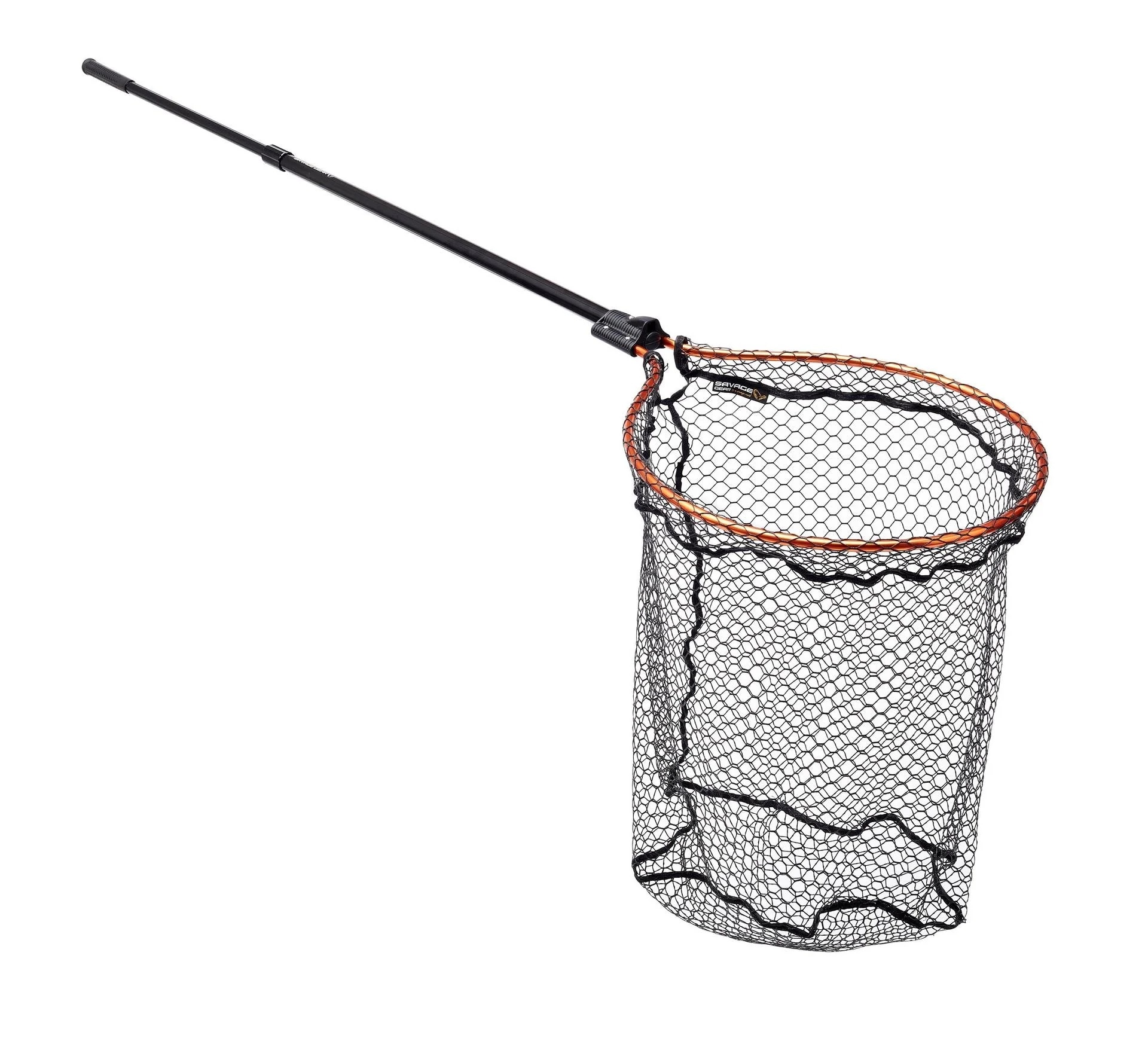 Savage Gear FULL FRAME LANDING NET ROUND M 46X56X50CM 95-150CM 2PC