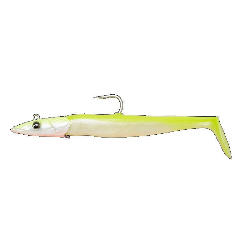 SG SANDEEL V2 17.5CM 65G SINKING LEMON BACK 2+1