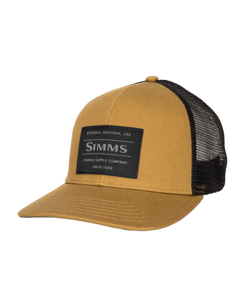 Simms Original Patch Trucker Dark Bronze