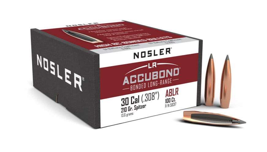 Nosler Accubond Long Range Kuler 30 13,6 g / 210 gr