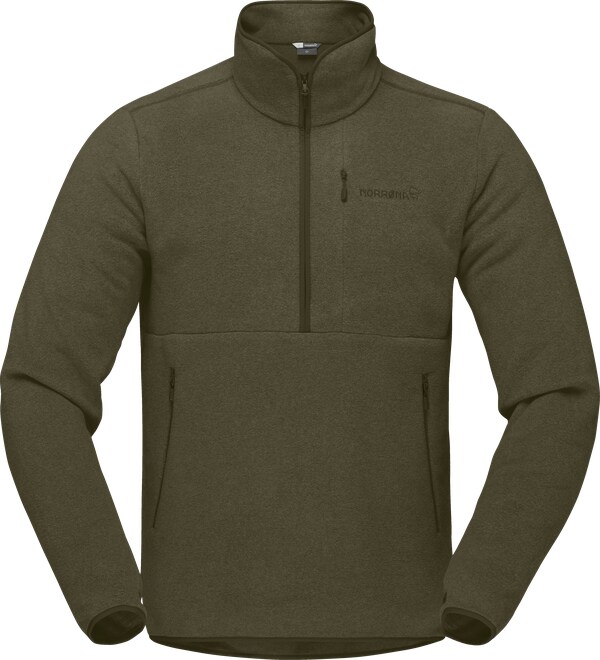 Norrøna Femund warm2 halfzip Unisex Olive Night