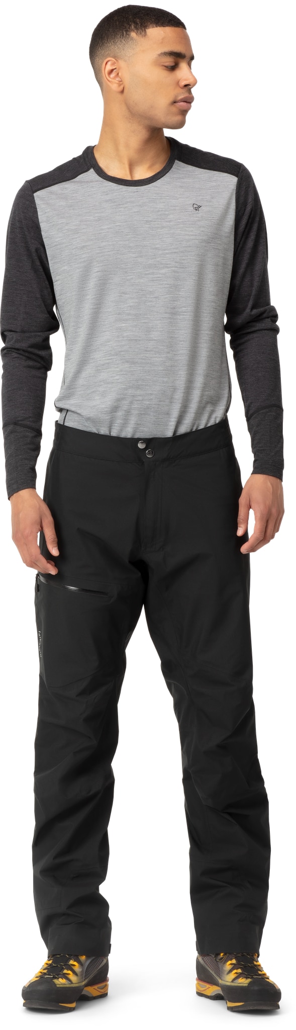 Norrøna falketind Gore-Tex Paclite Pants M's Caviar Utgått