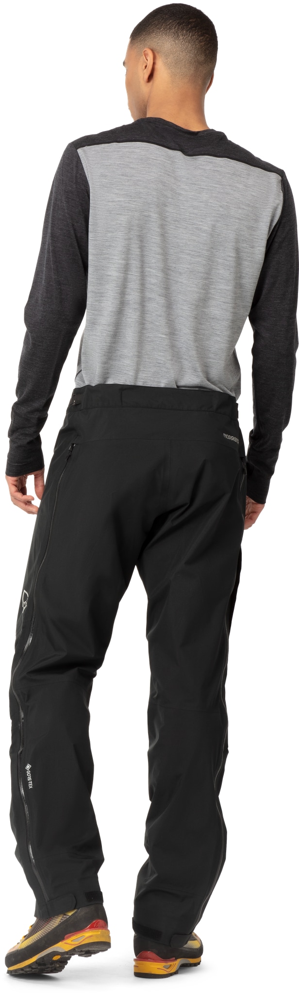Norrøna falketind Gore-Tex Paclite Pants M's Caviar Utgått