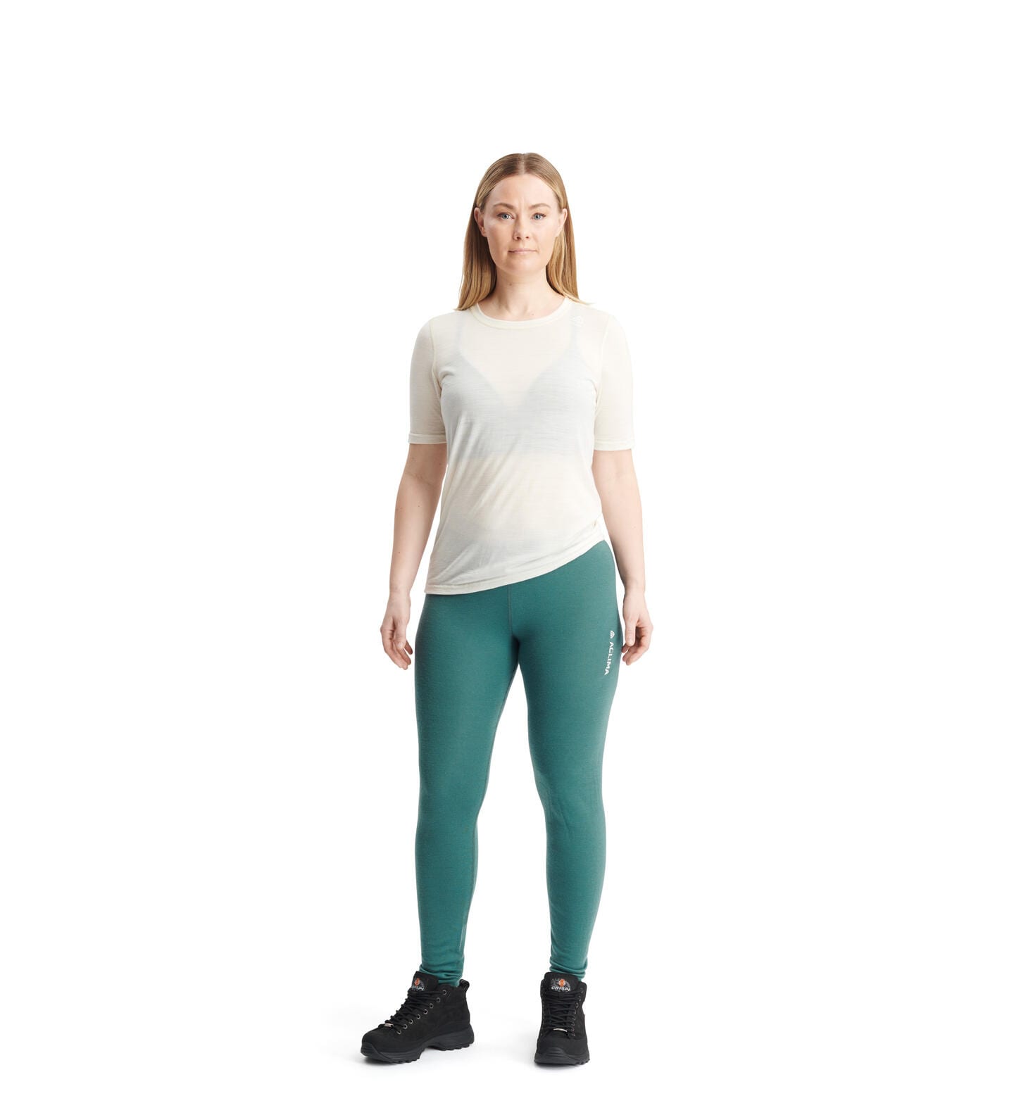 Aclima Warmwool Longs Woman North Atlantic