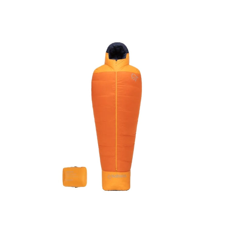 Norrøna Falketind Down800 -18,5 Sleeping Bag 185 (M) Pureed Pumpkin