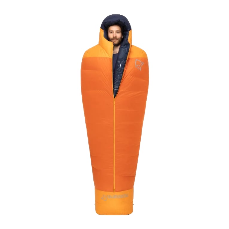 Norrøna Falketind Down800 -18,5 Sleeping Bag 185 (M) Pureed Pumpkin