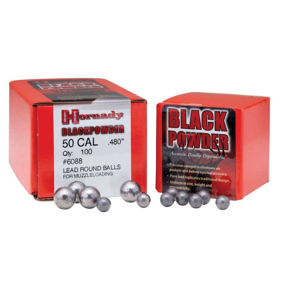 Hornady Lead Balls 45 Cal .440 Lead Balls