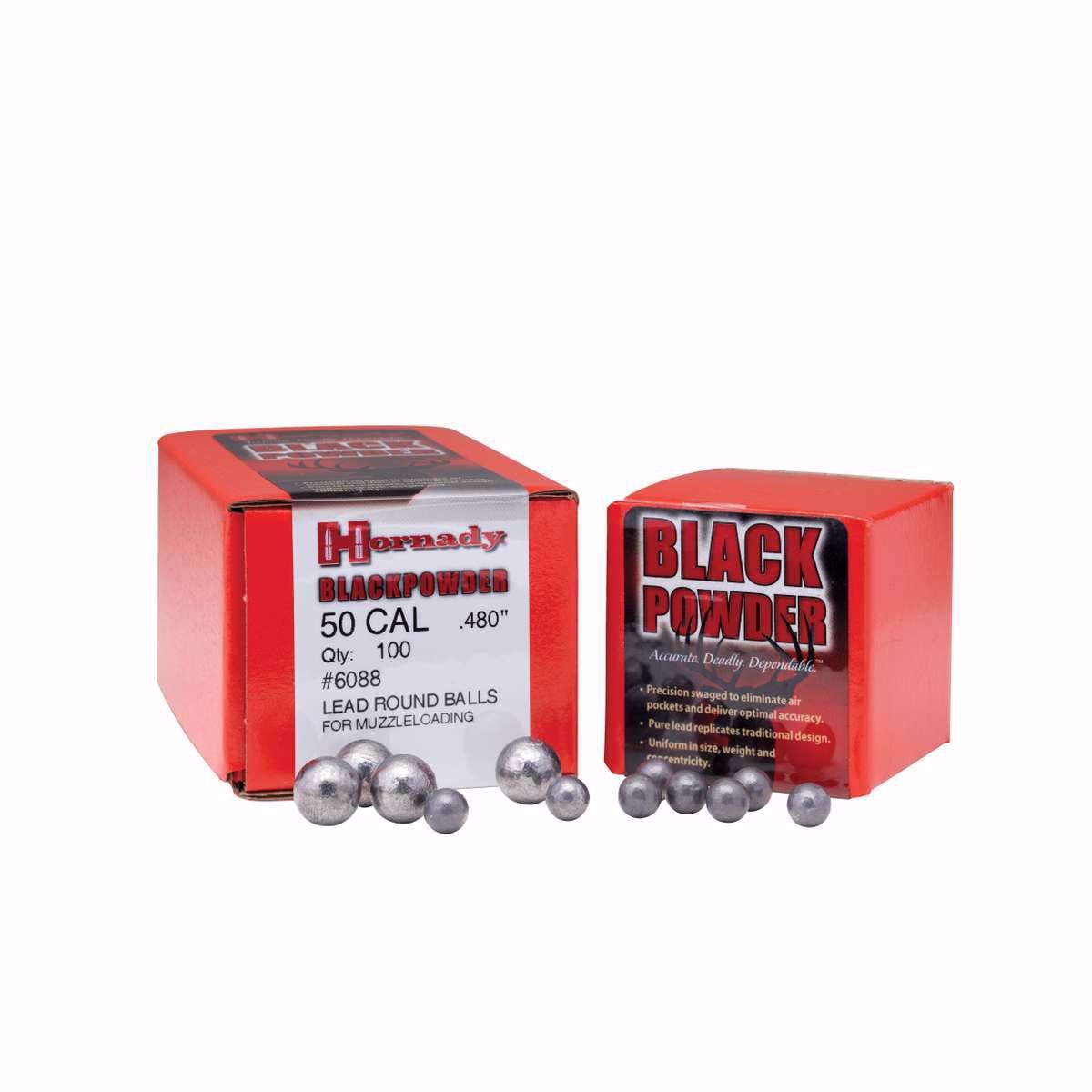 Hornady Lead Balls 44 Cal .451 Lead Balls