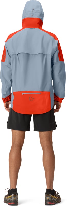 Norrøna Senja Gore-Tex Active Jacket (M) Arednalin/Blue Fog Utgått