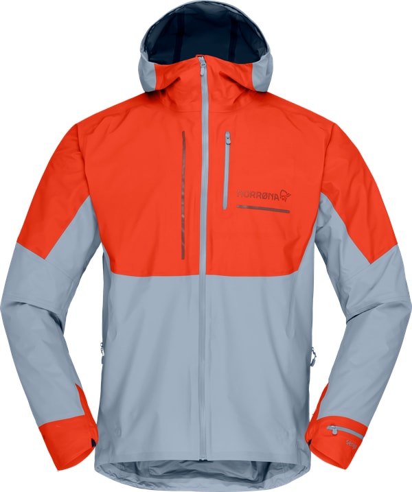Norrøna Senja Gore-Tex Active Jacket (M) Arednalin/Blue Fog Utgått