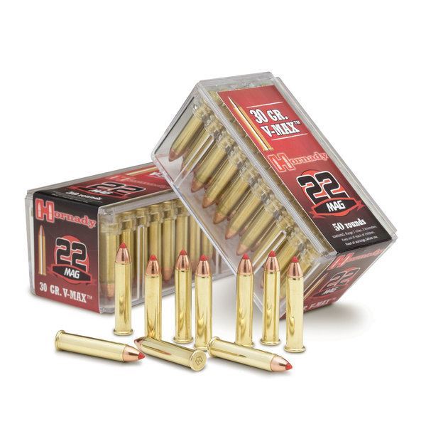 Hornady 22 Wmr 30 Gr V-Max