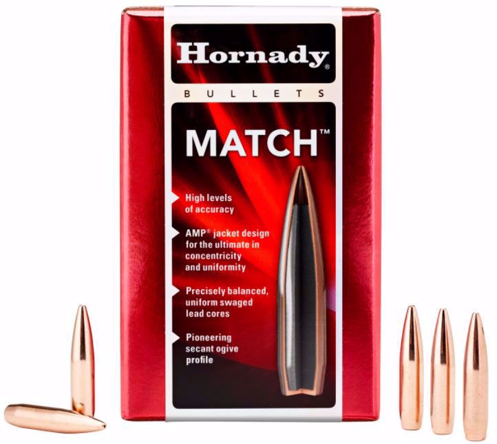 Hornady Match Bullets 6.5Mm .264 140 Gr Bthp Match