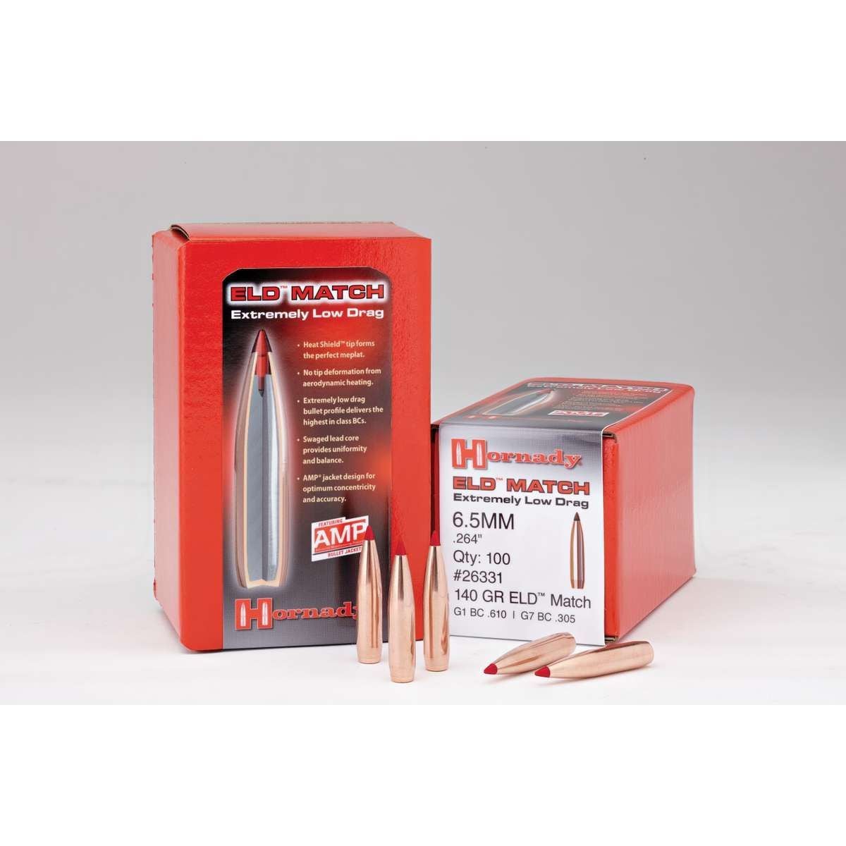 Hornady Eld Match Bullets 7Mm .284 162 Gr Eld-M