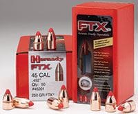 Hornady Ftx Pistol Bullets 45 Cal .452 200 Gr Ftx (460 S&W)