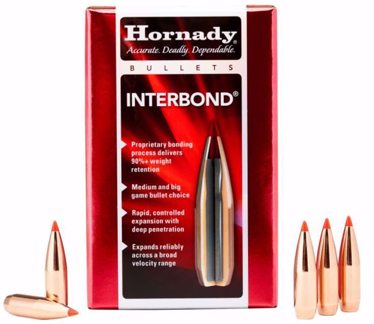 Hornady Interbond Bullets 270 Cal .277 150 Gr Ib