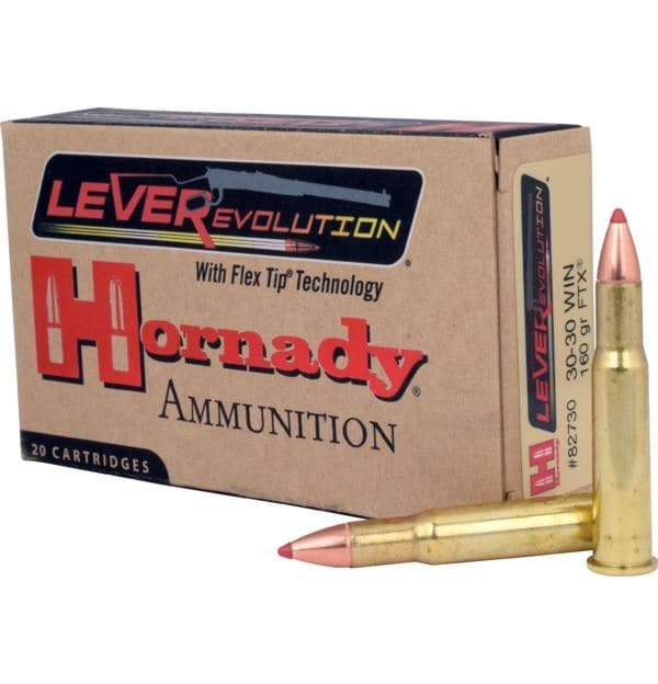 Hornady Leverevolution 30-30 Win 160 Gr Ftx Lvrev