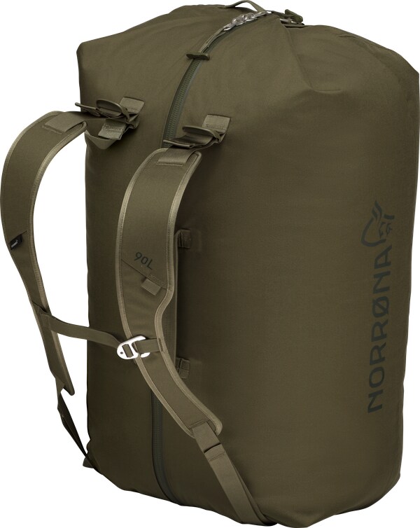 Norrøna 90L Duffel Bag Olive Night