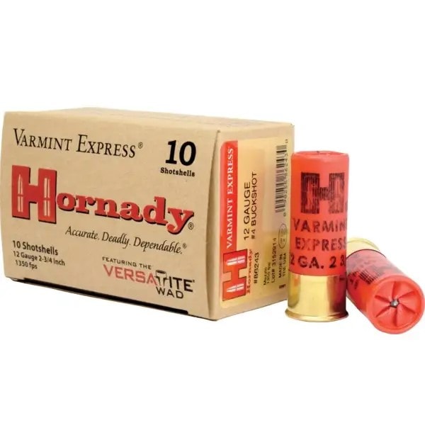 Hornady Varmint Express 12 Ga Vx #4 Buckshot