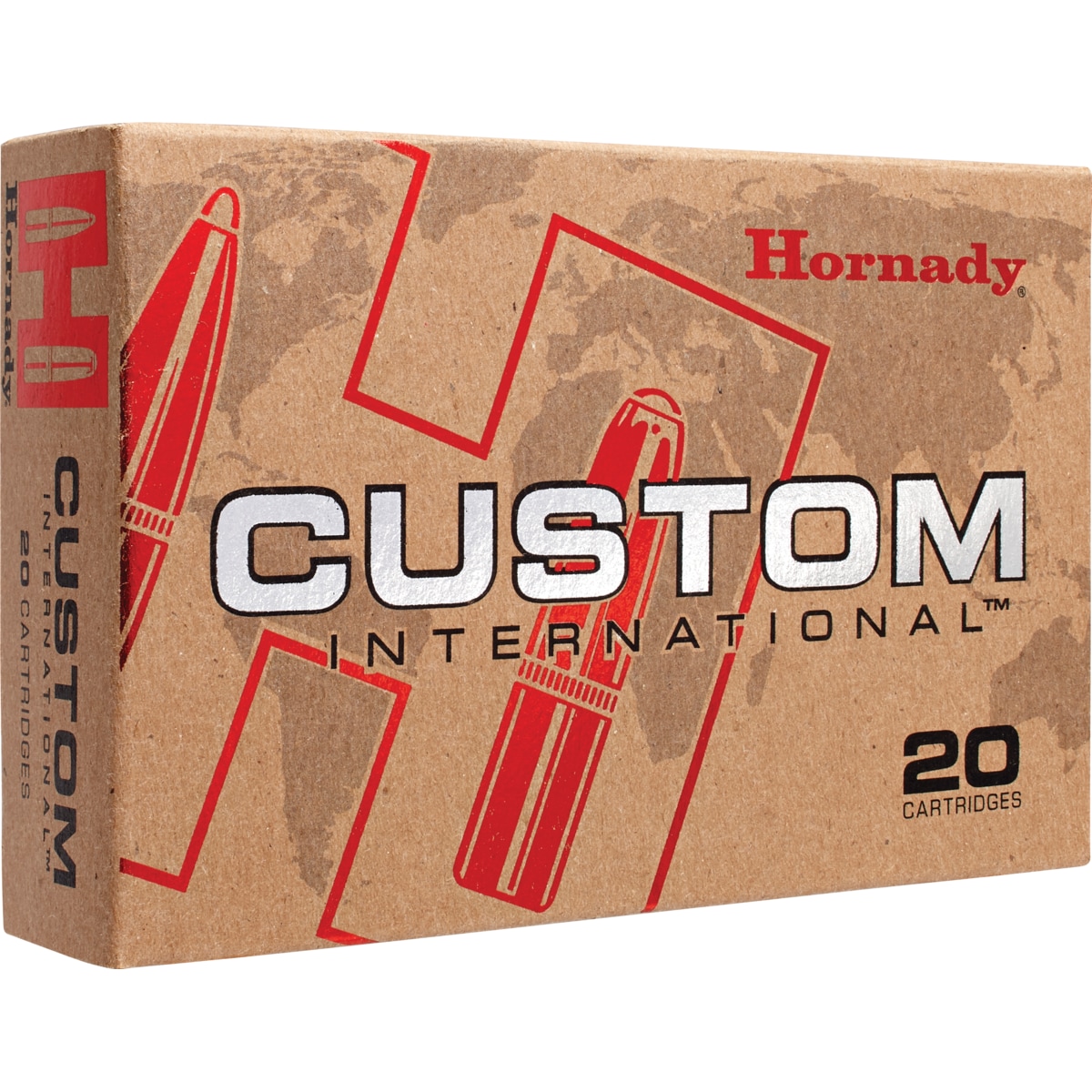 Hornady Custom 30-06 Sprg 220 Gr Rn Intl