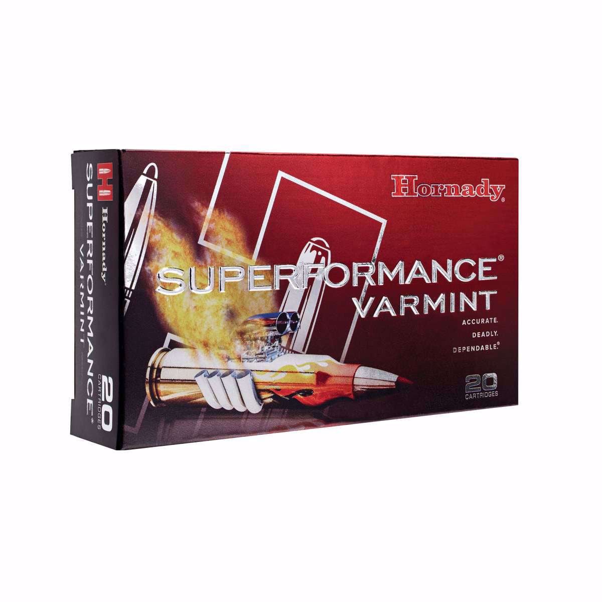 Hornady Superformance Varmint 243 Win 58 Gr V-Max Spf