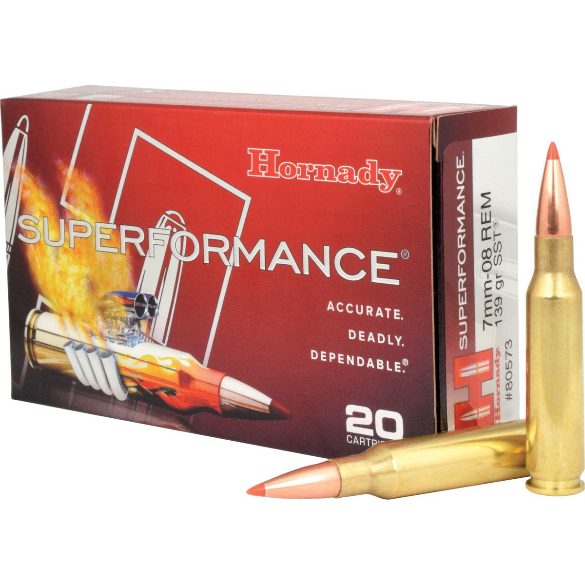 Hornady Superformance 7Mm-08 Rem 139 Gr Sst Spf