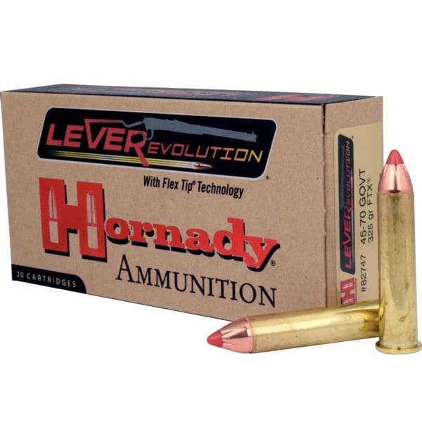 Hornady Leverevolution 45-70 Govt 325 Gr Ftx Lvrev