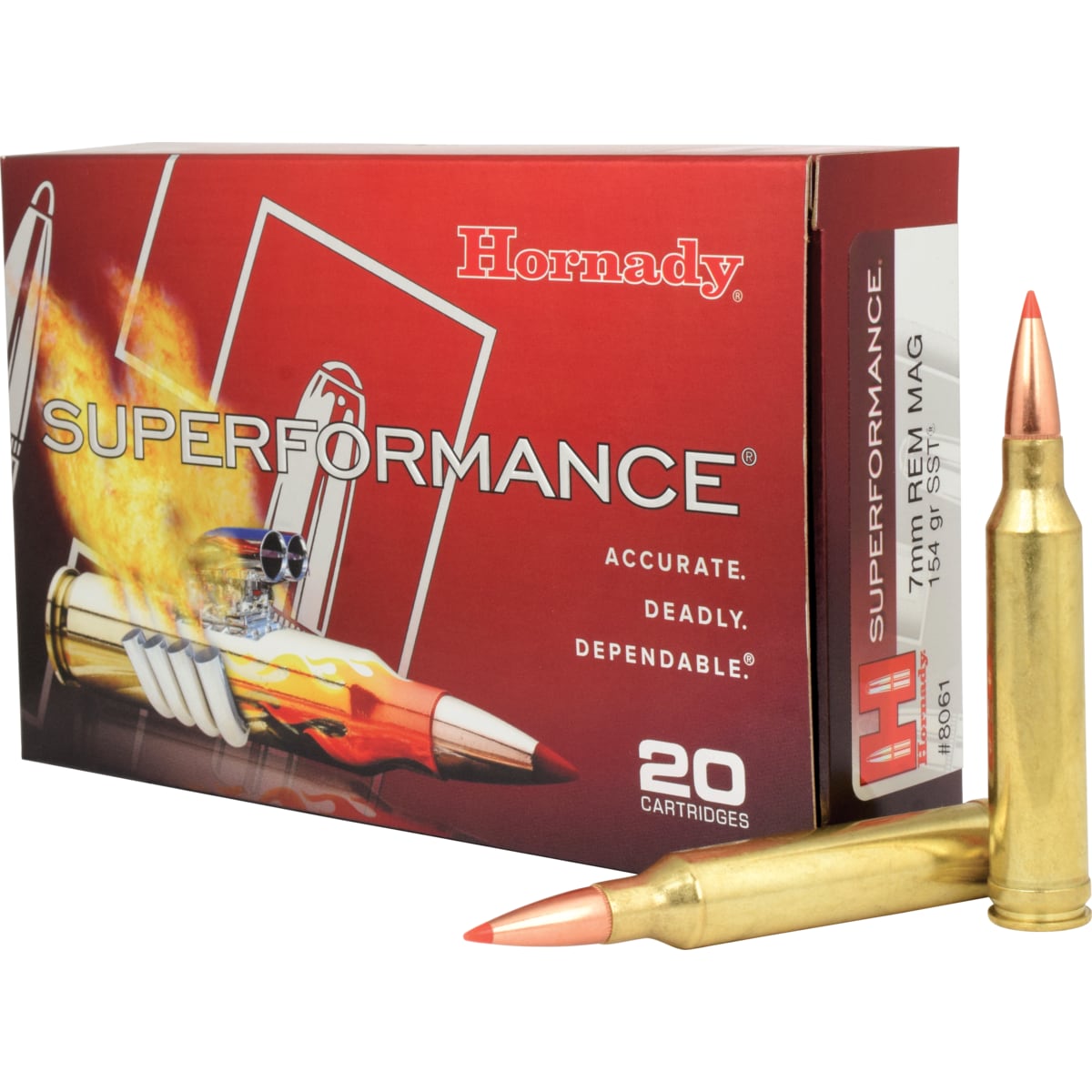 Hornady Superformance 7Mm Rem Mag 154 Gr Sst Spf